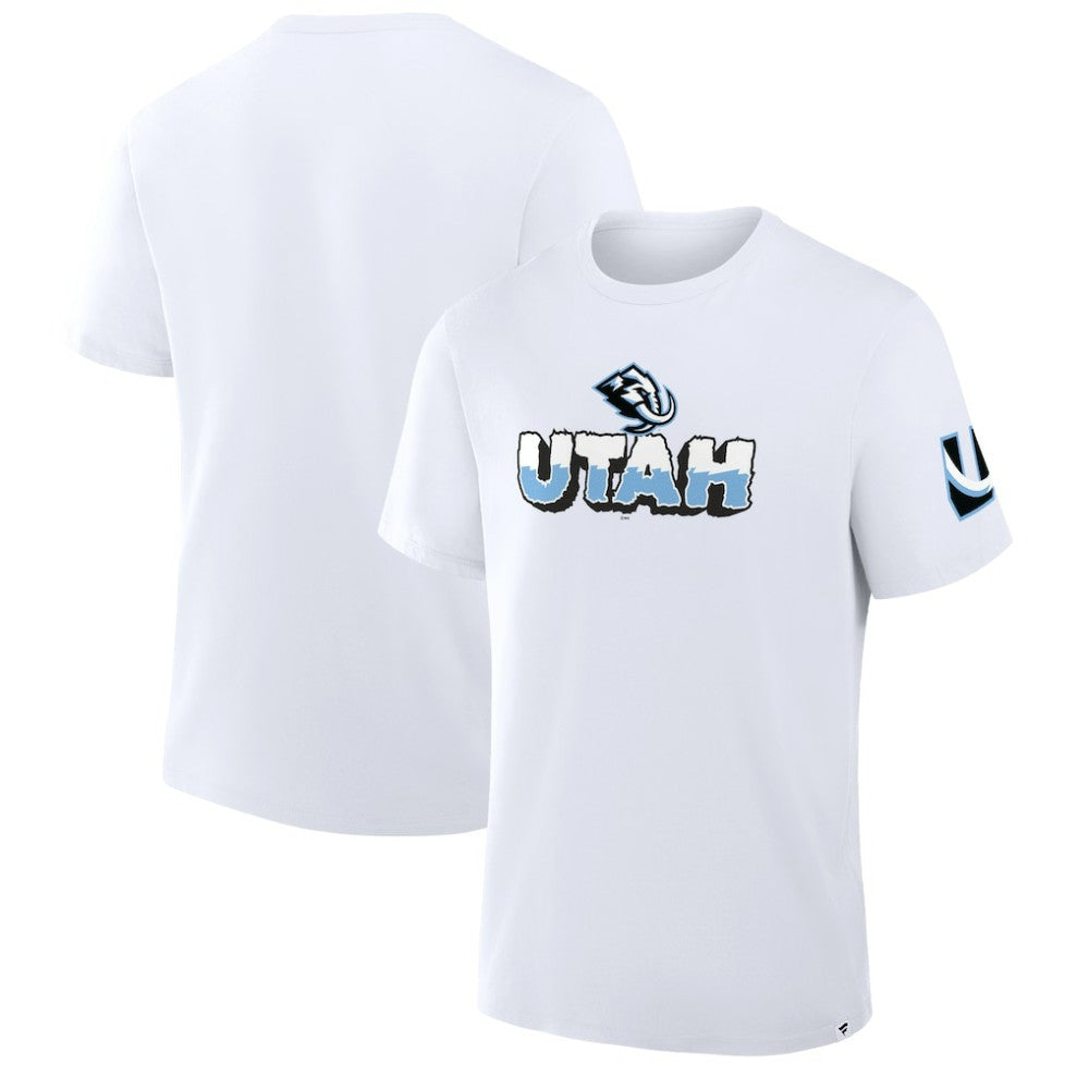 Utah Mammoth Fanatics Legacy T-Shirt - White - NHL 2001700591