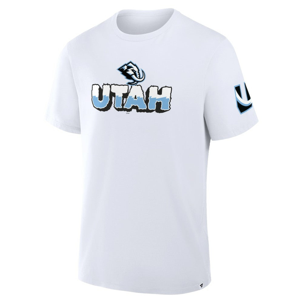 Utah Mammoth Fanatics Legacy T-Shirt - White - NHL 2001700591