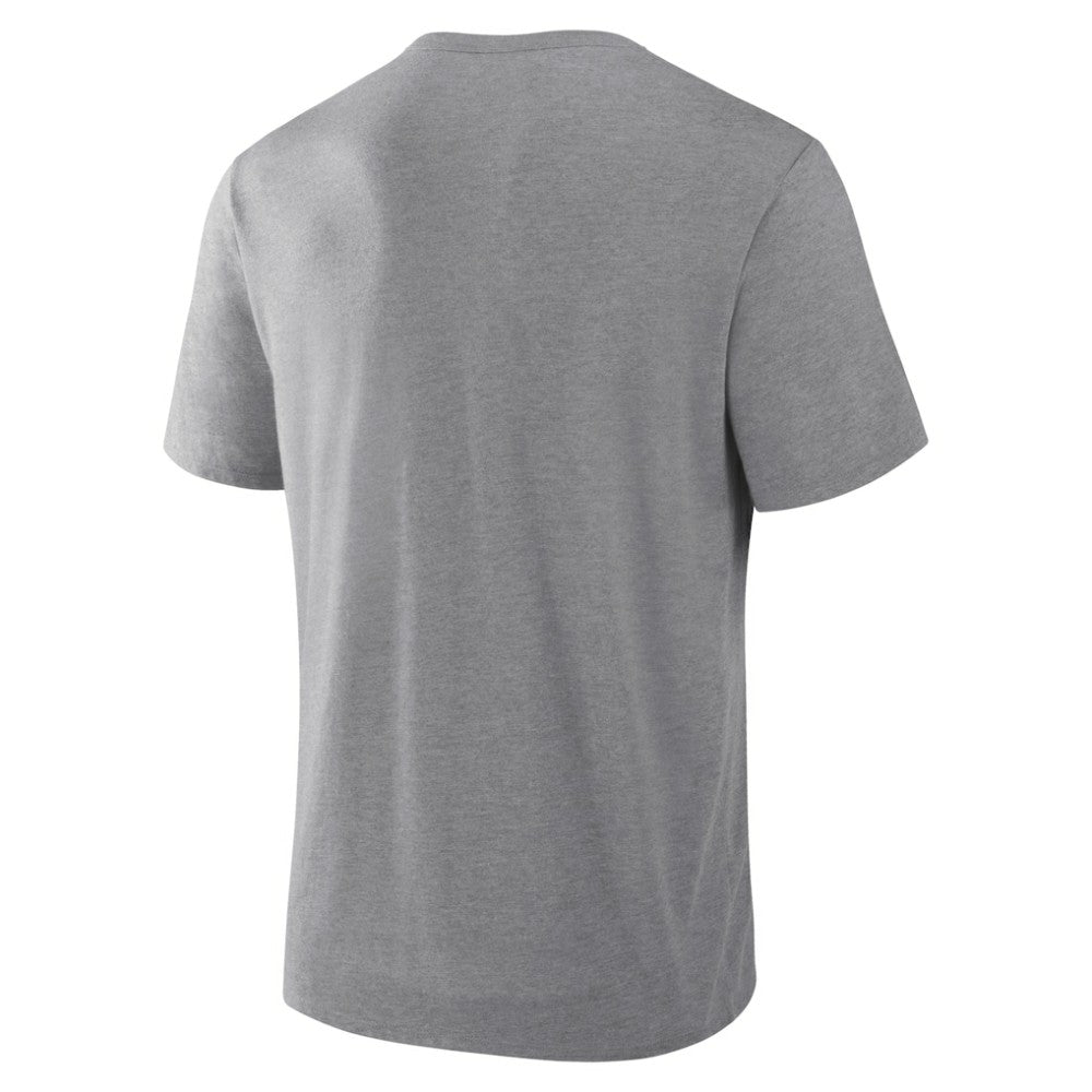 Utah Mammoth Fanatics Tribute Tri-Blend T-Shirt - Heather Gray - NHL 2001700592