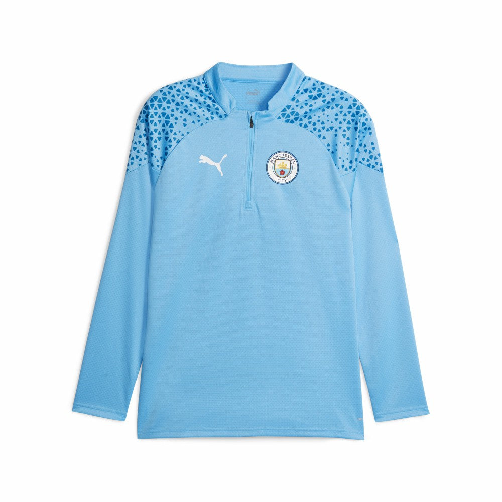 Manchester City 2023/24 Quarter-Zip Training Top Sky Blue - Puma Discount