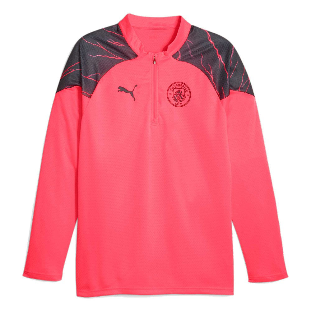 Manchester City 2023/24 Quarter-Zip Training Top Red - Puma Discount