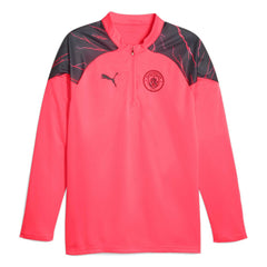 Manchester City 2023/24 Quarter-Zip Training Top Red - Puma Discount