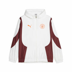 Manchester City 2023/24 Pre-Match Anthem Full-Zip Hoodie Jacket White - Puma