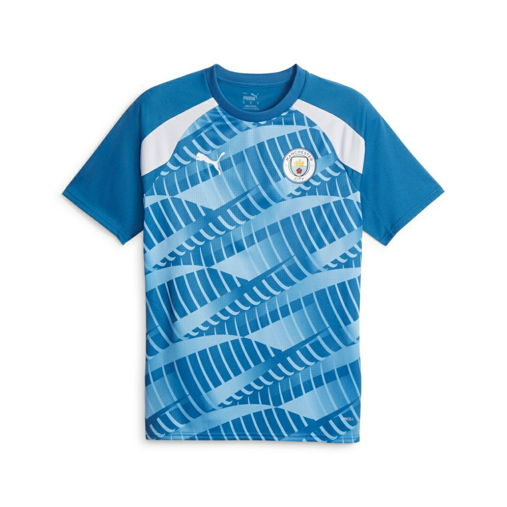 Manchester City 2023/24 Pre-Match Jersey Blue - Puma for sale