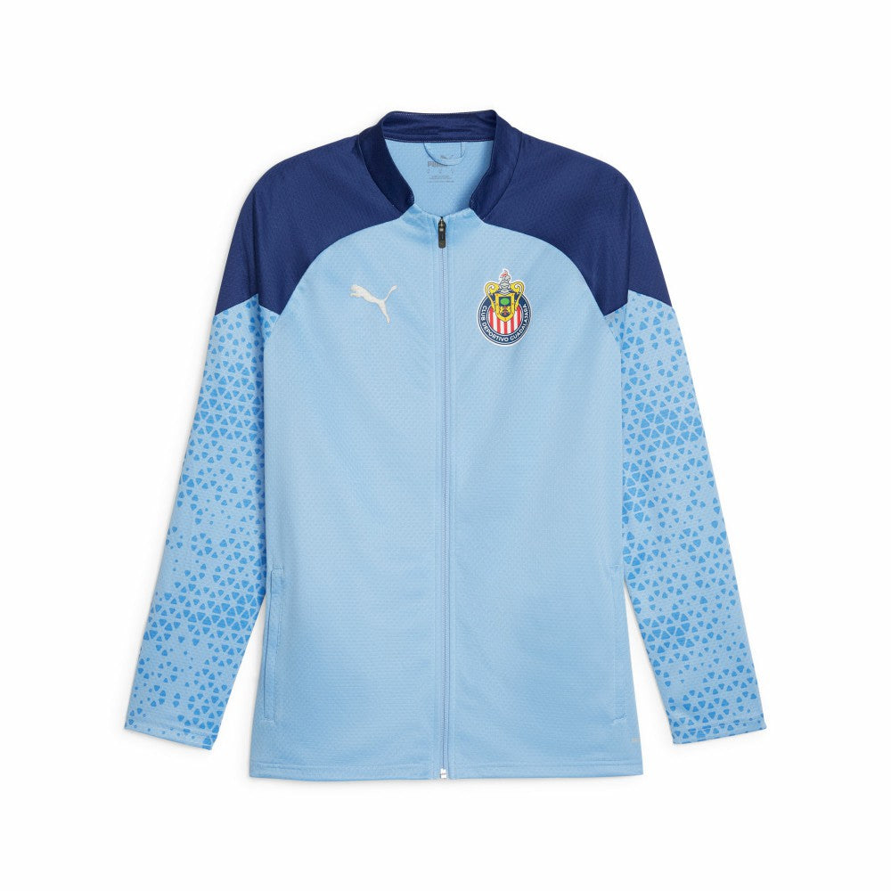 Chivas 2023/24 Full-Zip Training Top Light Blue - Puma outlet