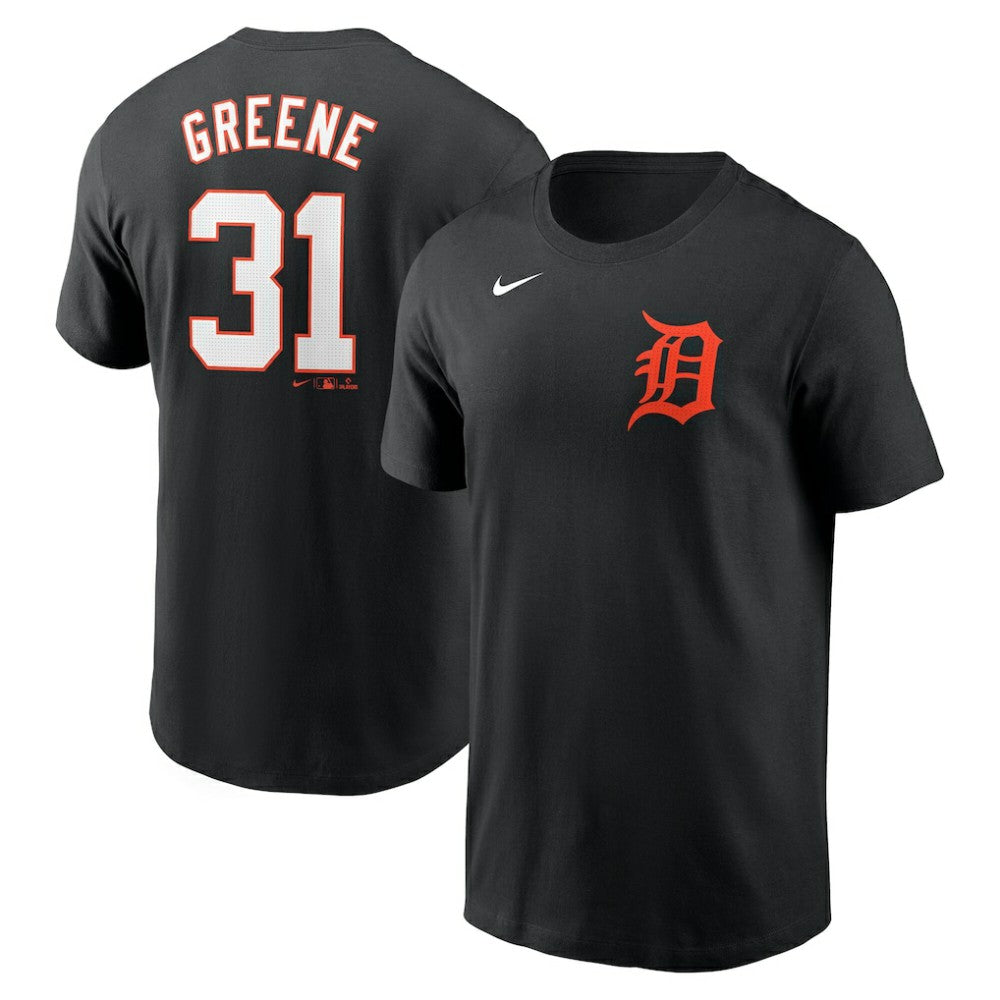 Riley Greene Detroit Tigers Nike Fuse Name & Number T-Shirt - Black - Nike Sale