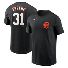 Riley Greene Detroit Tigers Nike Fuse Name & Number T-Shirt - Black - Nike Sale