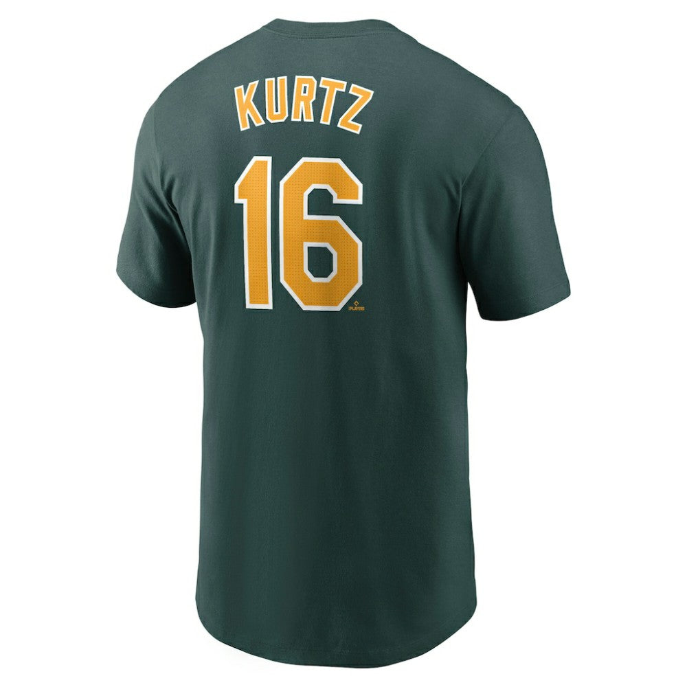 Nick Kurtz Athletics Nike Fuse Name & Number T-Shirt - Green - Nike Sale
