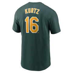 Nick Kurtz Athletics Nike Fuse Name & Number T-Shirt - Green - Nike Sale