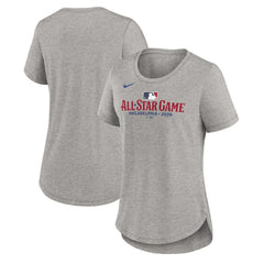 MLB All-Star Nike Women's 2026 MLB All-Star Game Wordmark Tri-Blend T-Shirt - Heather Gray - Nike Discount