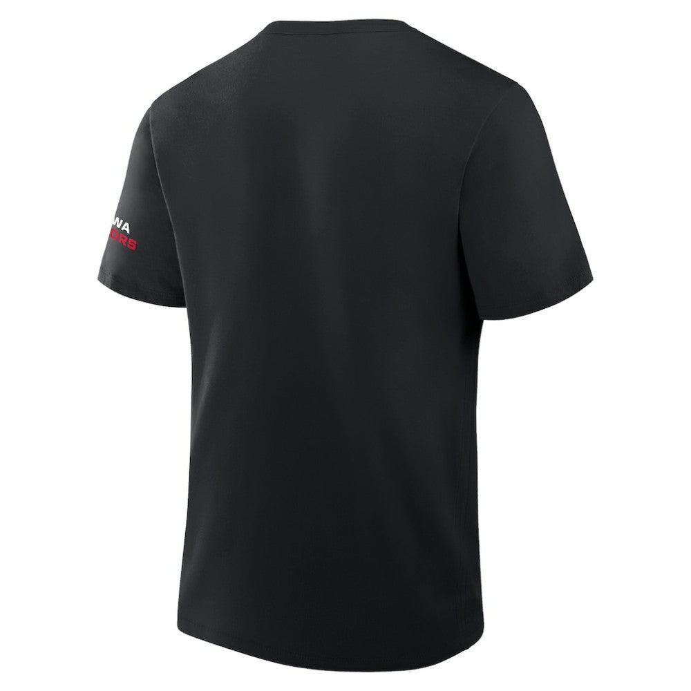 Ottawa Senators Fanatics Team Vision Legacy T-Shirt - Black - NHL 2001708556