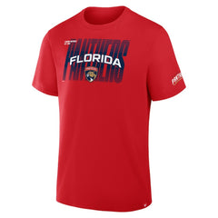 Florida Panthers Fanatics Team Vision Legacy T-Shirt - Red - NHL 2001708564