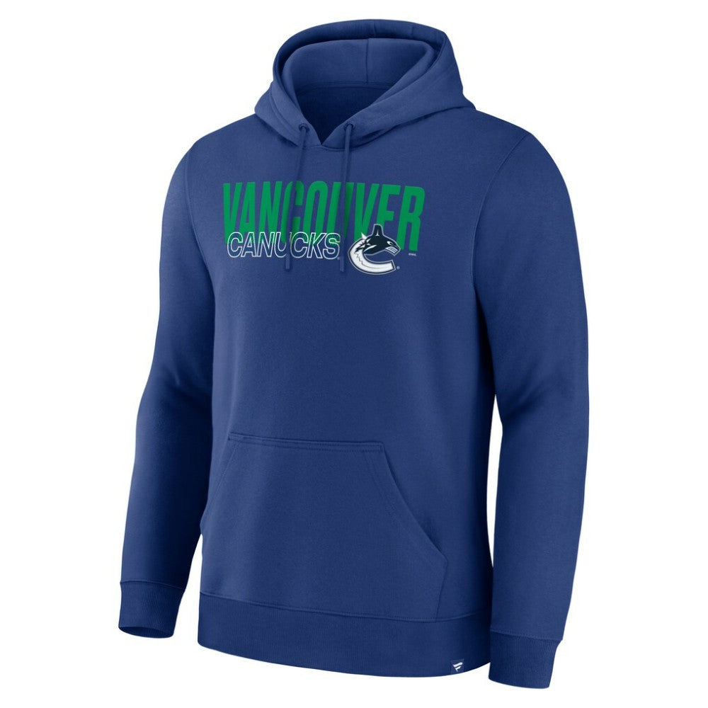 Vancouver Canucks Fanatics Net Minder Legacy Hoodie - Blue - NHL 2001708675