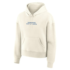 Toronto Maple Leafs Fanatics Women's Neutral Zone Legacy Hoodie - Cream - NHL 2001708773