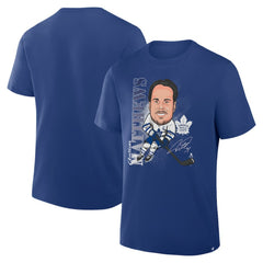 Auston Matthews Toronto Maple Leafs Fanatics Caricature Player T-Shirt - Blue - NHL 2001709079