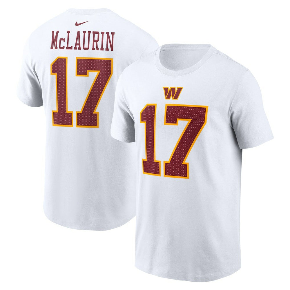 Nike Terry McLaurin Washington Commanders Super Bowl Era Name & Number T-Shirt White