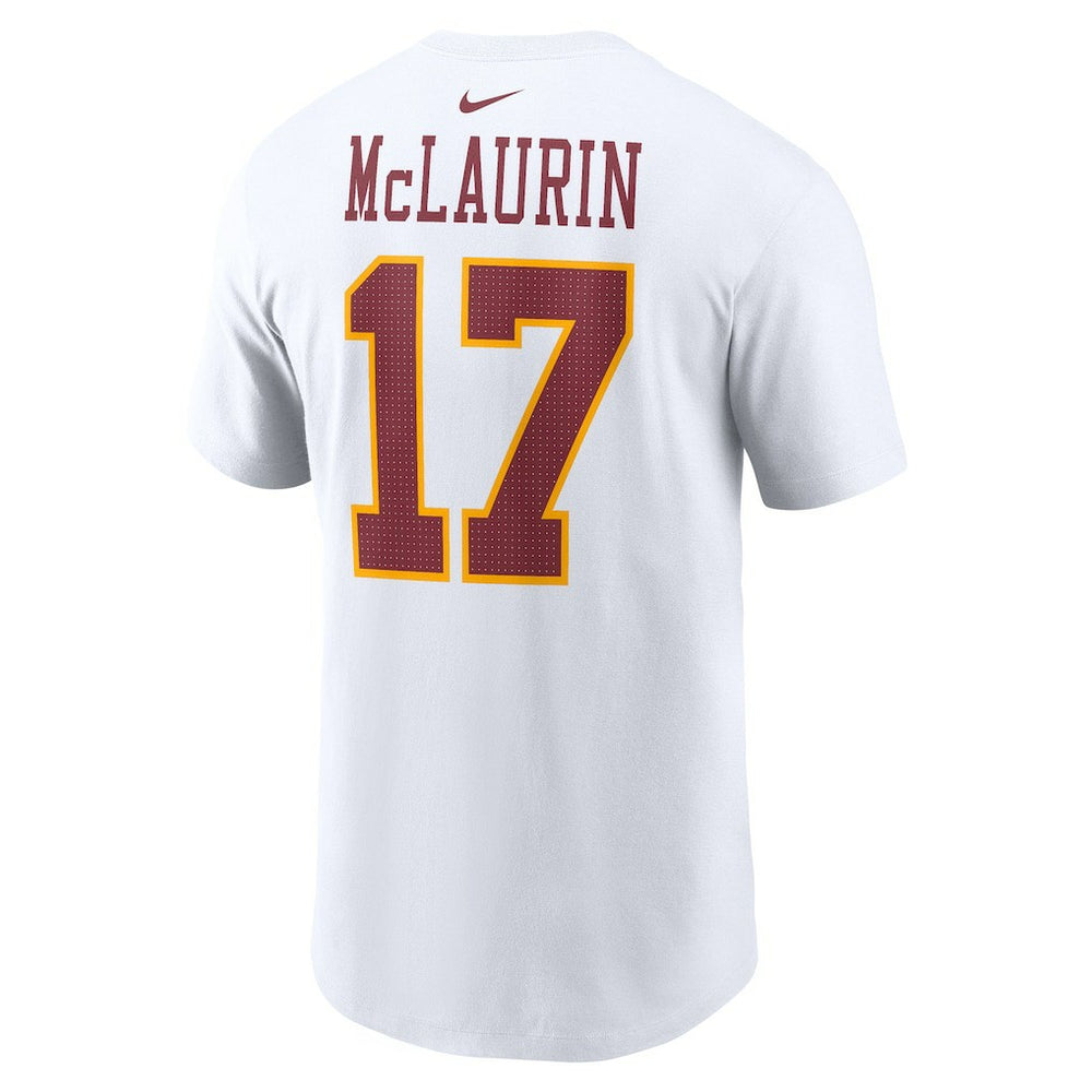 Nike Terry McLaurin Washington Commanders Super Bowl Era Name & Number T-Shirt White