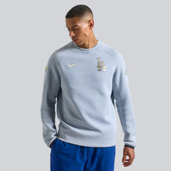 Los Angeles Dodgers Nike 2026 Gold Collection Tech Fleece Sweatshirt - Gray - Nike Discount