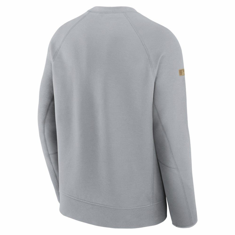 Los Angeles Dodgers Nike 2026 Gold Collection Tech Fleece Sweatshirt - Gray - Nike Discount