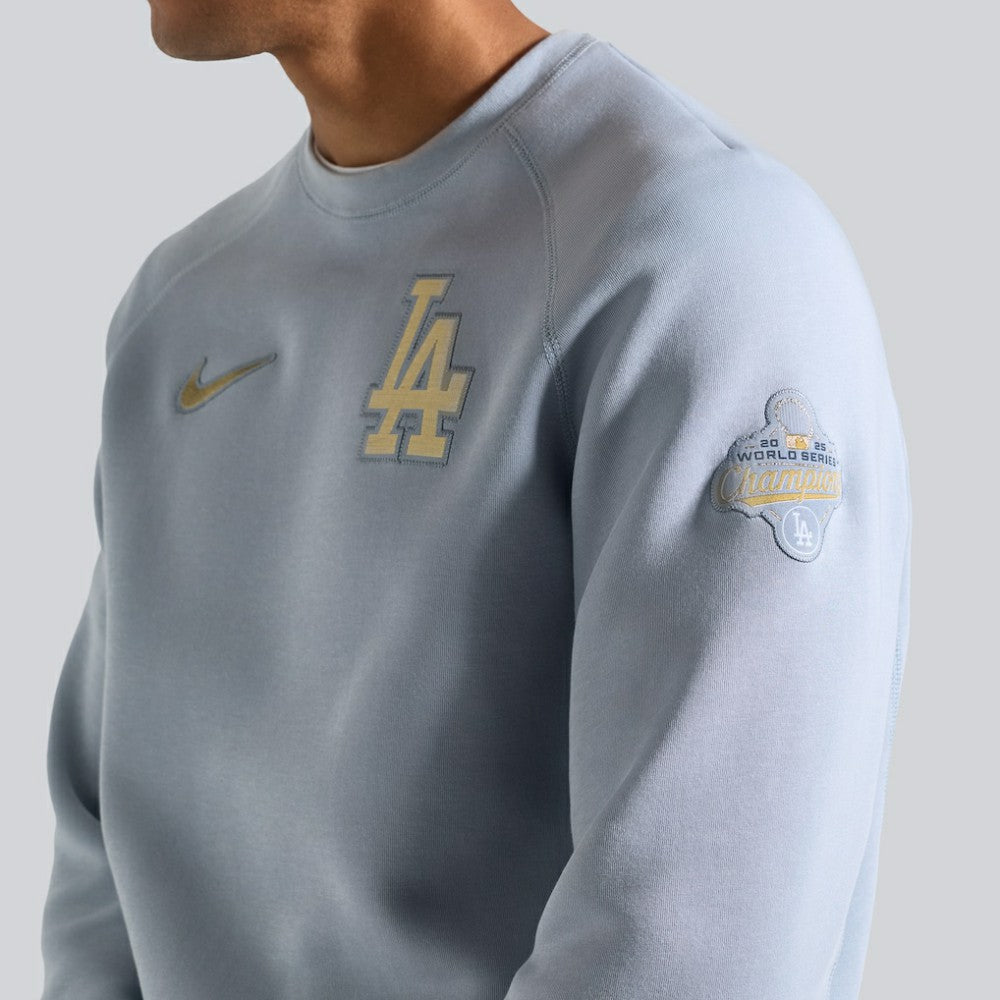 Los Angeles Dodgers Nike 2026 Gold Collection Tech Fleece Sweatshirt - Gray - Nike Discount