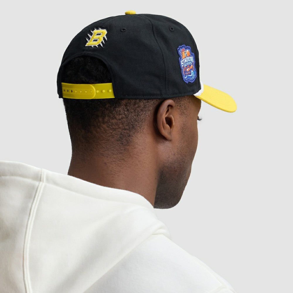 Boston Bruins Fanatics 2026 NHL Stadium Series Authentic Pro A-Frame Adjustable Hat - Black - NHL 2001716691