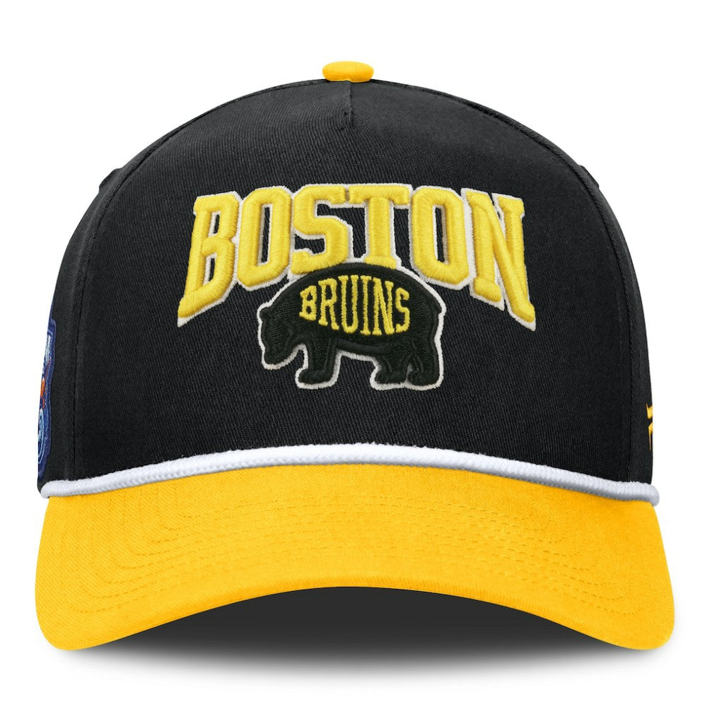 Boston Bruins Fanatics 2026 NHL Stadium Series Authentic Pro A-Frame Adjustable Hat - Black - NHL 2001716691