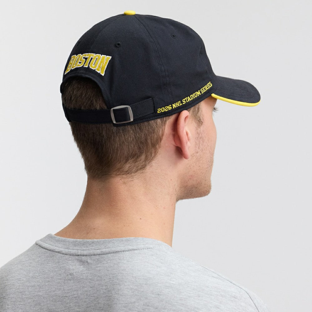 Boston Bruins Fanatics 2026 NHL Stadium Series Authentic Pro Adjustable Hat - Black - NHL 2001716695