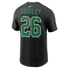 Nike Saquon Barkley Philadelphia Eagles Player Name & Number T-Shirt Black