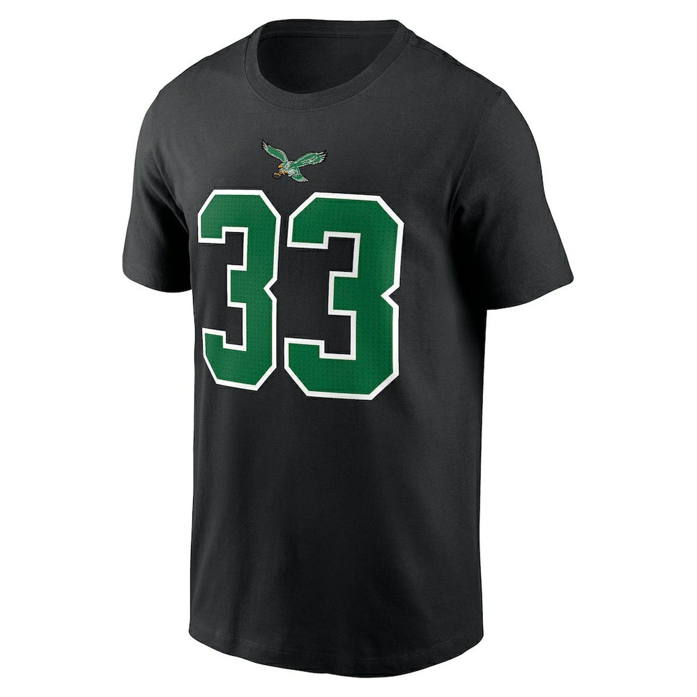 Nike Cooper DeJean Philadelphia Eagles Player Name & Number T-Shirt Black