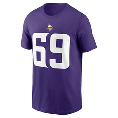 Nike Jared Allen Minnesota Vikings Retired Player Name & Number T-Shirt Purple