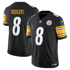 Nike Aaron Rodgers Pittsburgh Steelers Team Vapor F.U.S.E. Limited Jersey Black