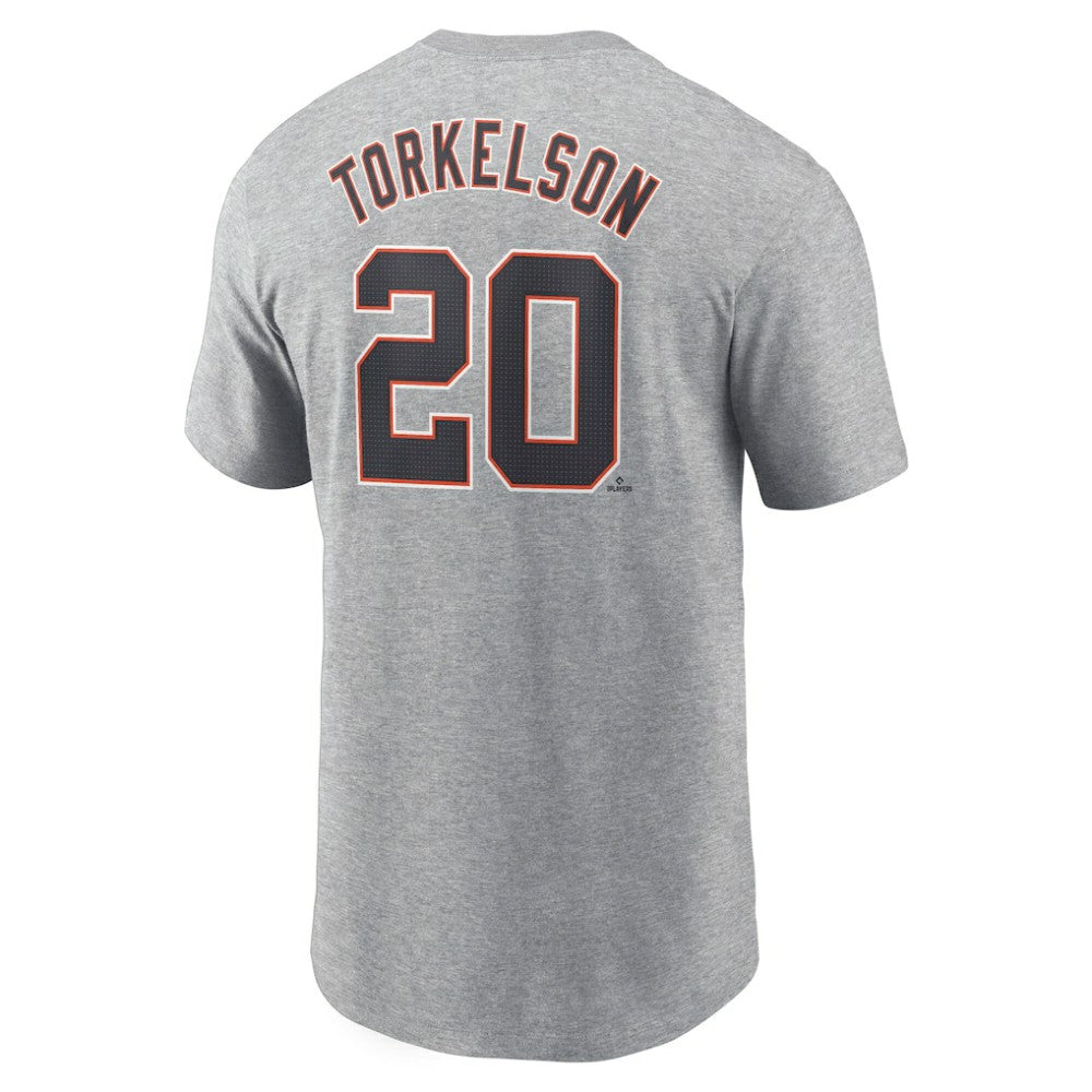 Spencer Torkelson Detroit Tigers Nike Fuse Name & Number T-Shirt - Gray - Nike Lifestyle
