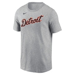 Kerry Carpenter Detroit Tigers Nike Fuse Name & Number T-Shirt - Gray - Nike Online