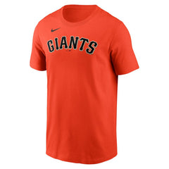Rafael Devers San Francisco Giants Nike Name & Number T-Shirt - Orange - Nike Discount