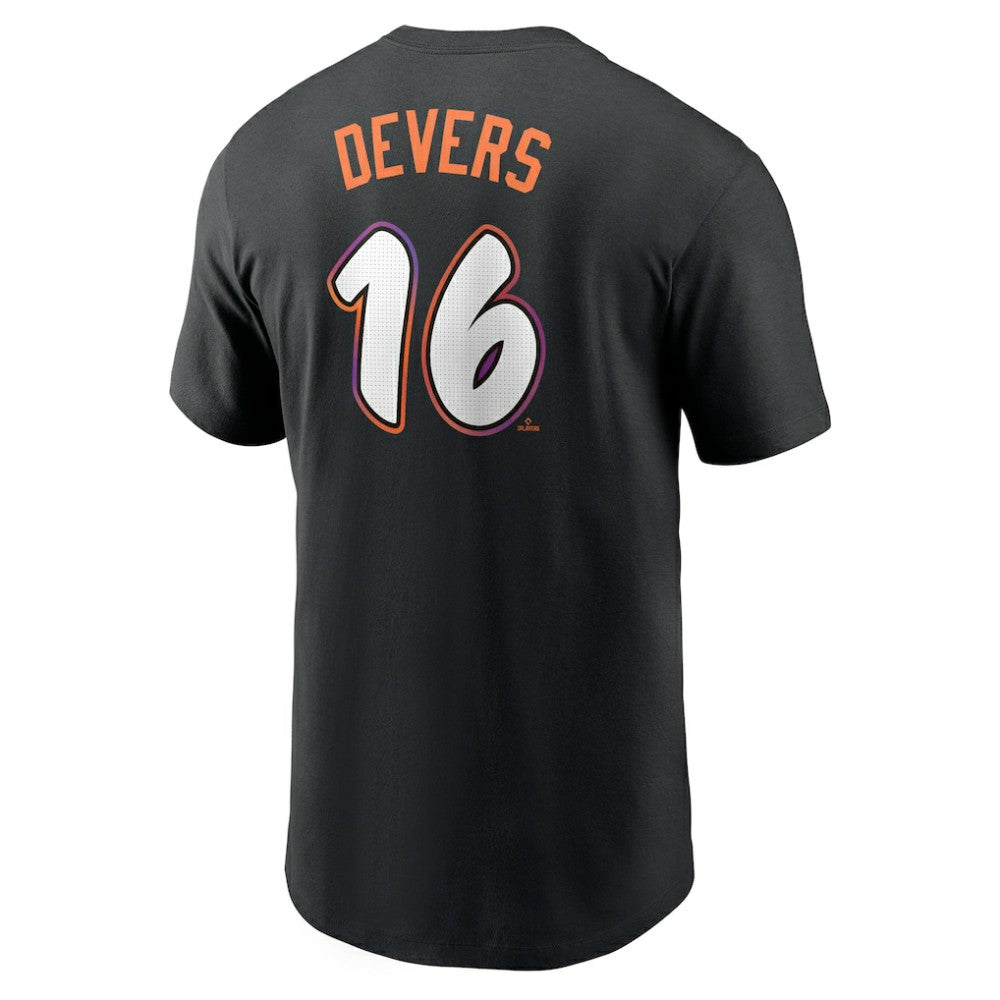 Rafael Devers San Francisco Giants Nike 2025 City Connect Fuse Name & Number T-Shirt - Black - Nike Sale