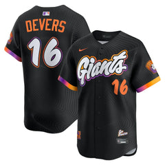 Rafael Devers San Francisco Giants Nike 2025 City Connect Limited Player Jersey - Black - Nike Discount