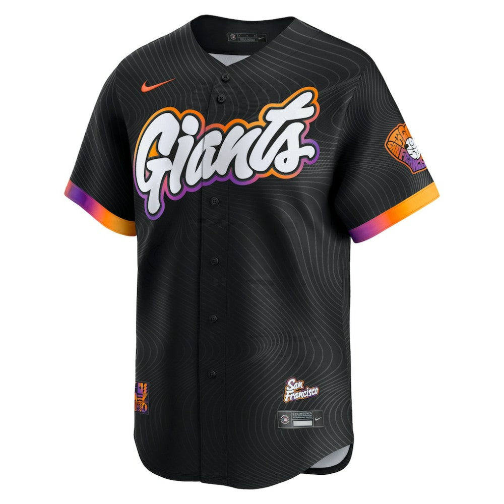 Rafael Devers San Francisco Giants Nike 2025 City Connect Limited Player Jersey - Black - Nike Discount