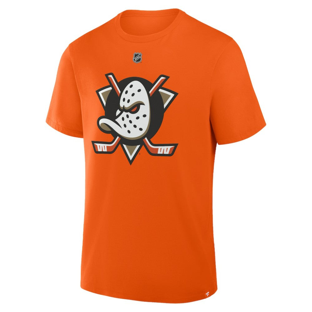 Chris Kreider Anaheim Ducks Fanatics Authentic Stack Name & Number T-Shirt - Orange - NHL 2001741902