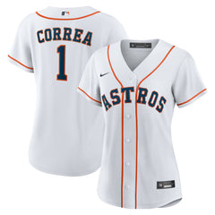Carlos Correa Houston Astros Nike Women's Home Replica Jersey - White - Nike on Sale