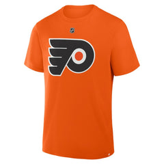 Trevor Zegras Philadelphia Flyers Fanatics Authentic Stack Name & Number T-Shirt - Orange - NHL 2001742154