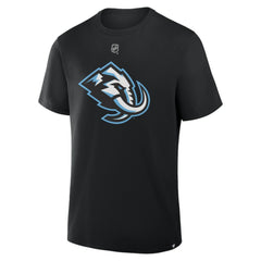 JJ Peterka Utah Mammoth Fanatics Authentic Stack Name & Number T-Shirt - Black - NHL 2001744808