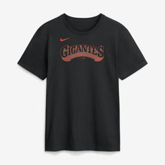 San Francisco Giants Nike Alternate Wordmark T-Shirt - Black - Nike Discount