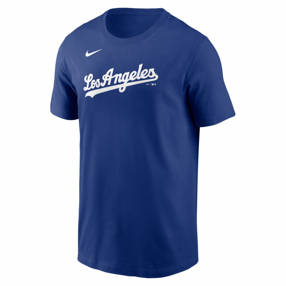 Los Angeles Dodgers Nike Alternate Wordmark T-Shirt - Royal - Nike Online