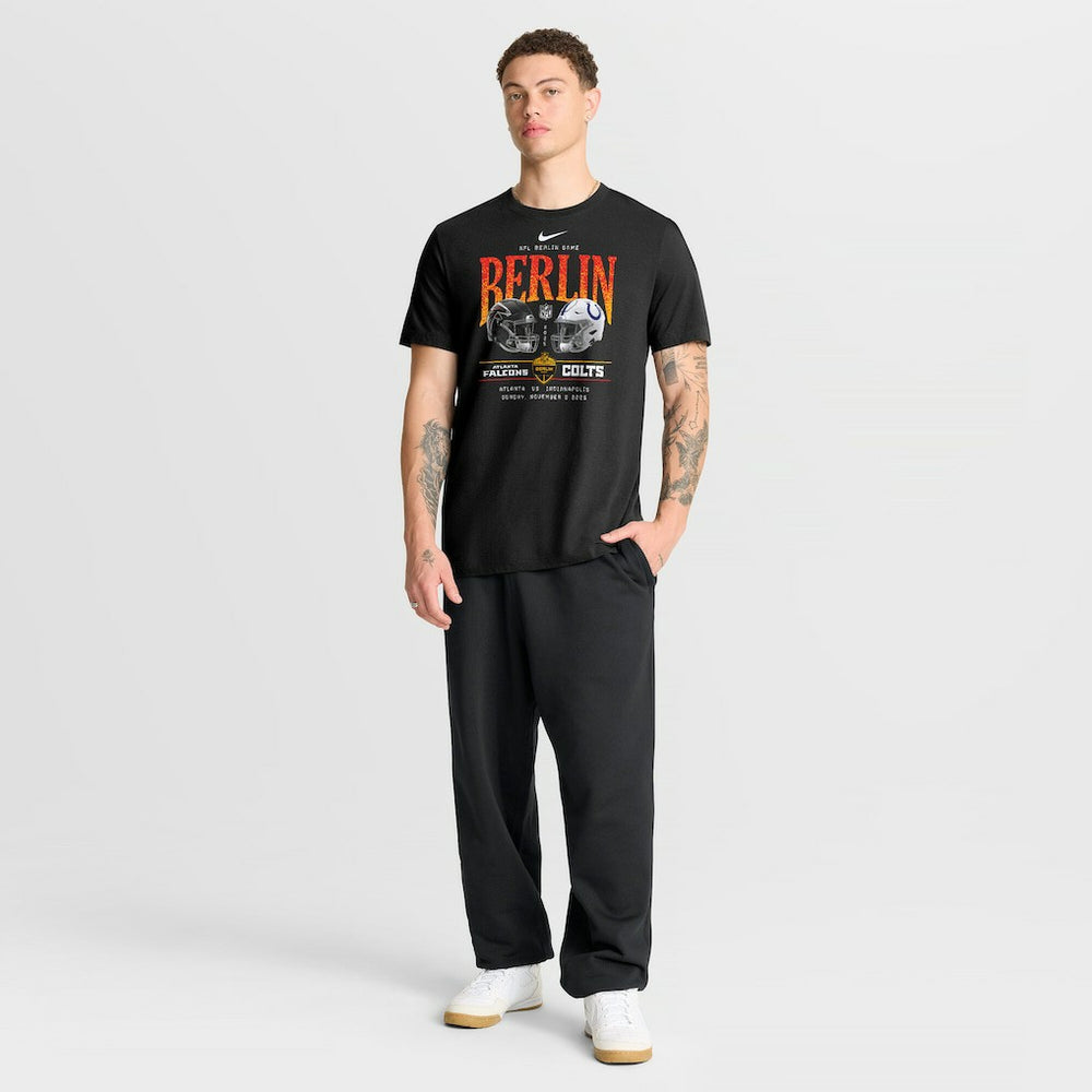 Nike Atlanta Falcons vs. Indianapolis Colts International Games Berlin 2025 T-Shirt Black