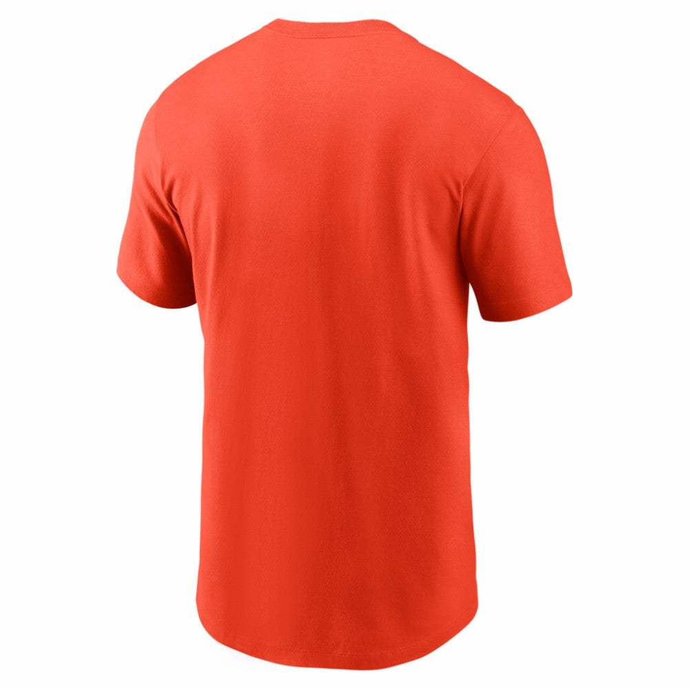 Detroit Tigers Nike Wordmark T-Shirt - Orange - Nike Sale