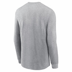 Nike New England Patriots Super Bowl LX Fast As Fast Gets Long Sleeve T-Shirt Heather Gray