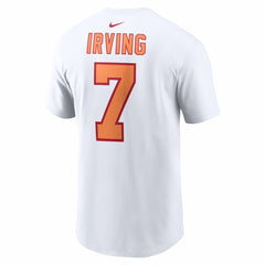 Nike Bucky Irving '76 Tampa Bay Buccaneers 50th Season Alternate Name & Number T-Shirt White