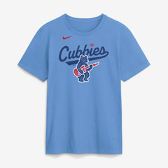 Chicago Cubs Nike Electric Bear T-Shirt - Light Blue - Nike Sale