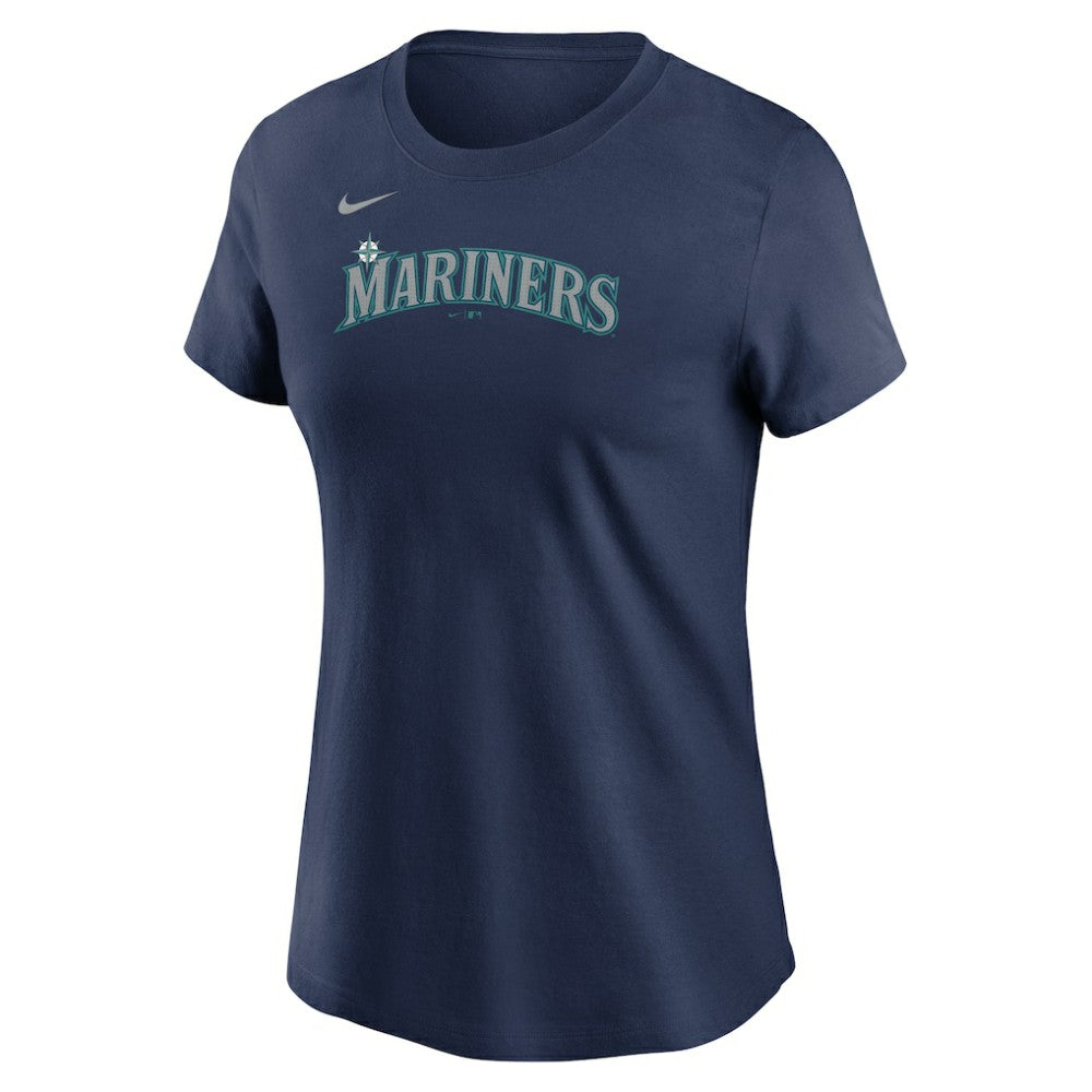Cal Raleigh Seattle Mariners Nike Women's Cooperstown Collection Fuse Name & Number T-Shirt - Navy - Nike Sale