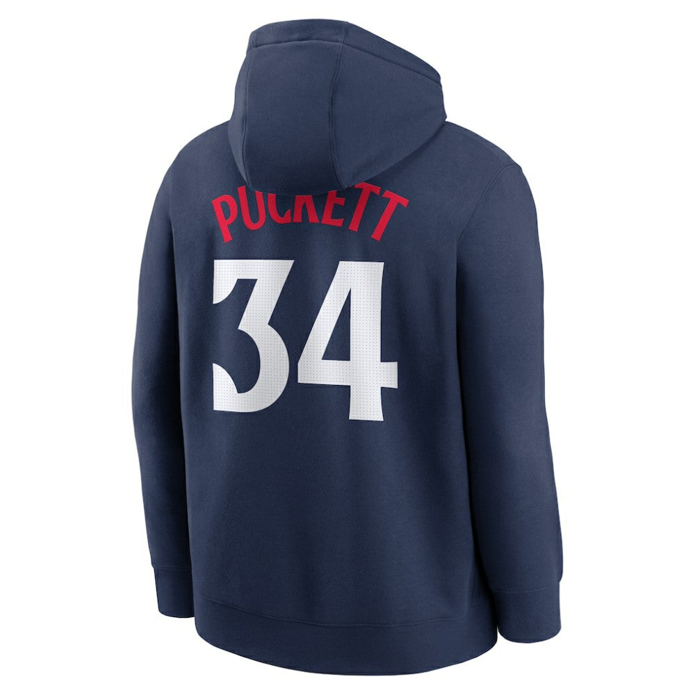 Kirby Puckett Minnesota Twins Nike Player Name & Number Club Pullover Hoodie - Navy - Nike Online